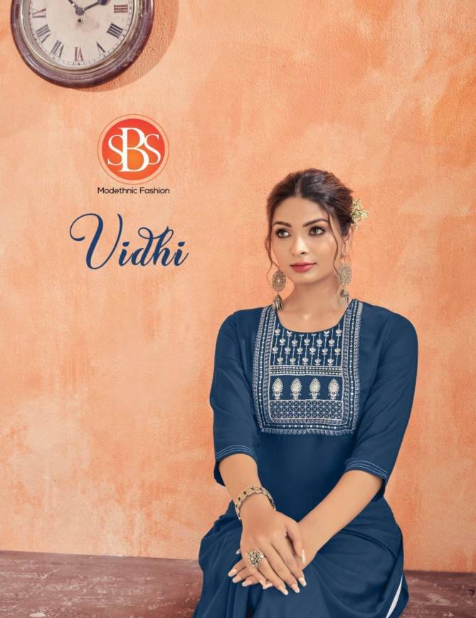 Vidhi Fancy Wear Wholesale Designer Kurti Catalog